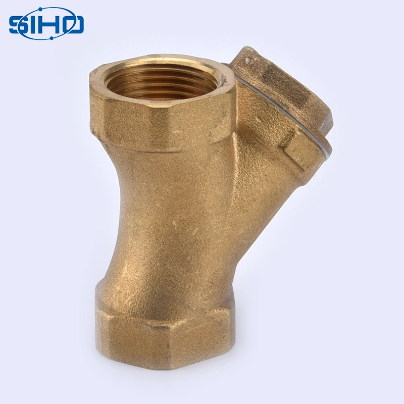 Прямая продажа с завода латунный y-образная лента фильтрующий клапан хорошего качества