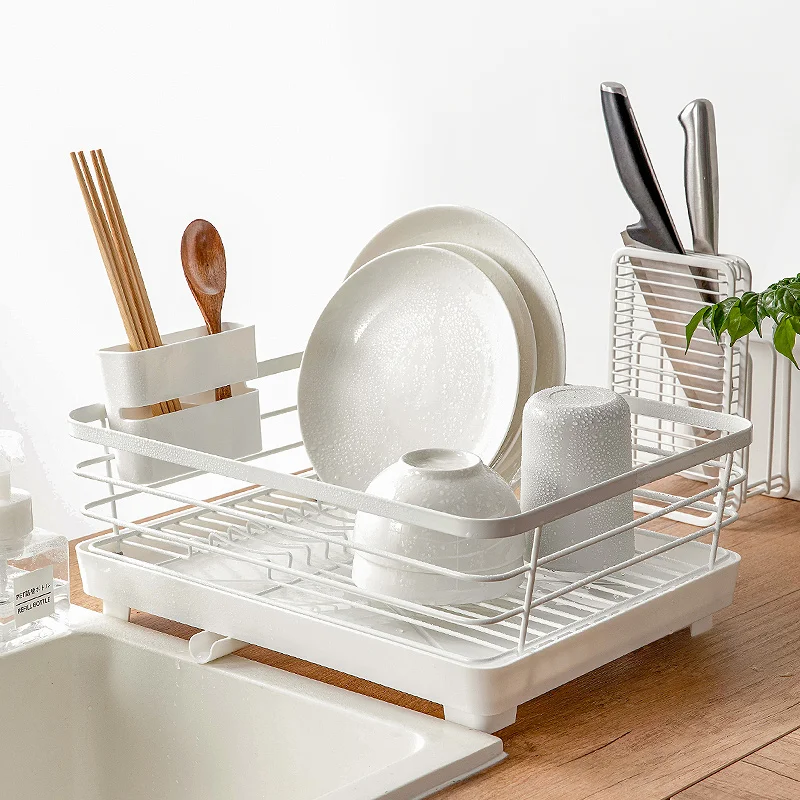 
Bowl Stand Dish Rack Over Sink Kitchen Utensil Shelf Rack/Cutlery Stand 