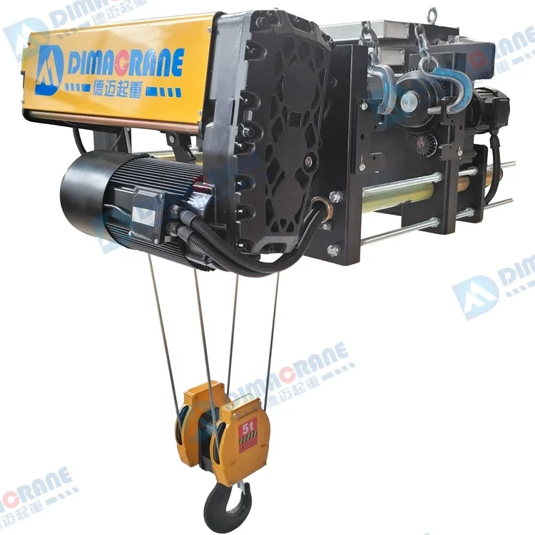 5 ton 9 m newly upgraded Europe style electric hoist 3 ton Wire Rope Hoist price