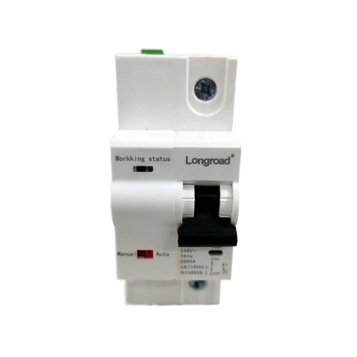 1p Wifi умный автоматический выключатель выключателя с контролем энергии совместимый для умного дома