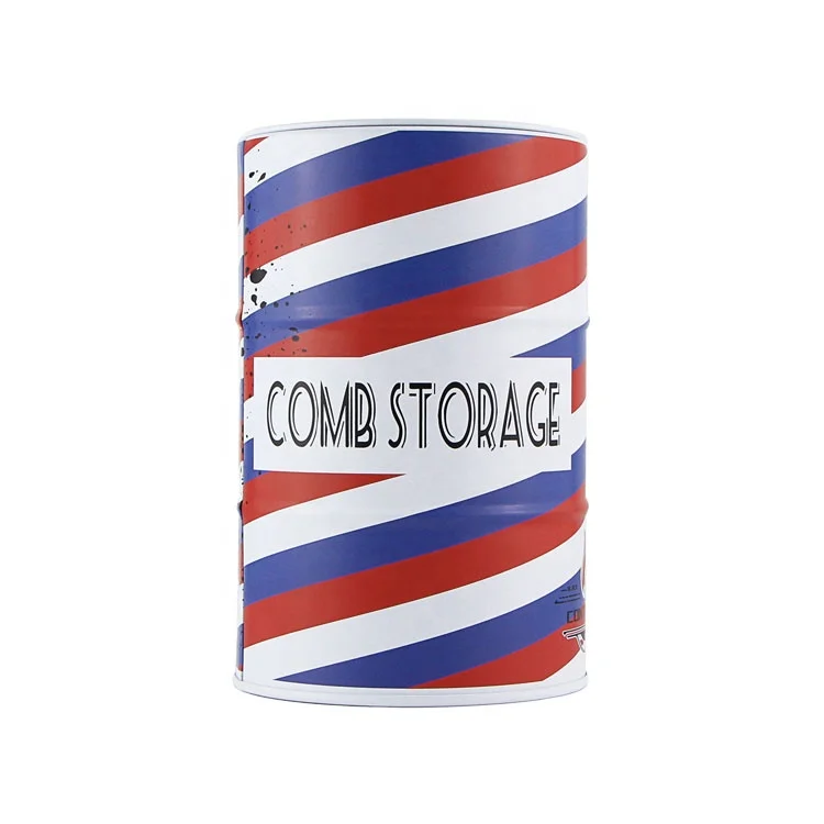 Good Quality Barber Shop Razor Blade Disposal Case Recycling Safe Storage Blades Tin Box