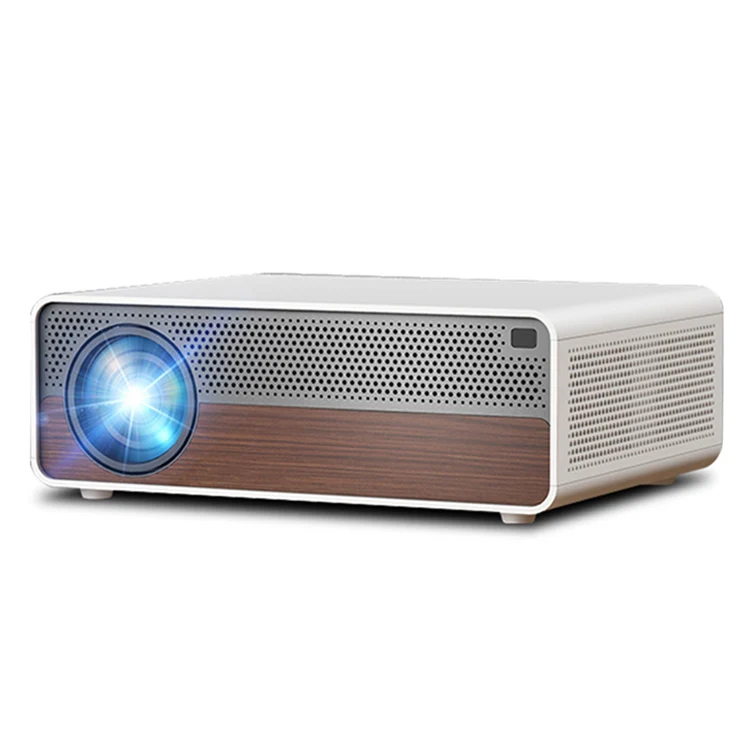 2022 New Upgraded 600 ANSI Lumens 1080P Projector High Brightness Wireless Display 4D Digital Keystone Home Theater Android 9.0