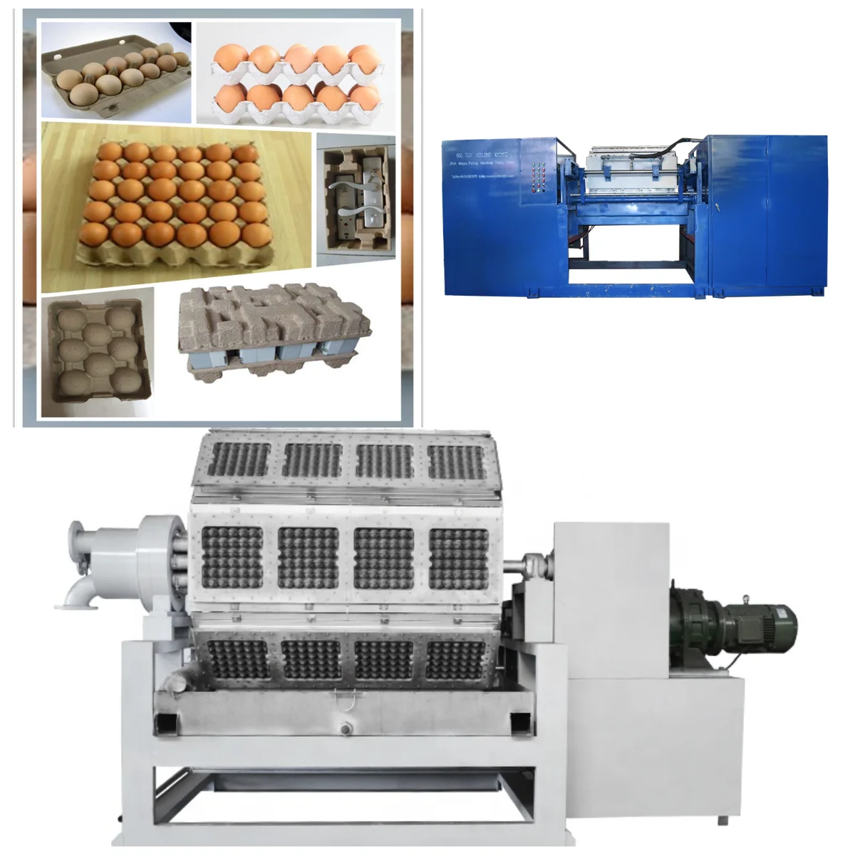 Линия по производству лотков для яиц, бумажный лоток для яиц, машина для производства картона