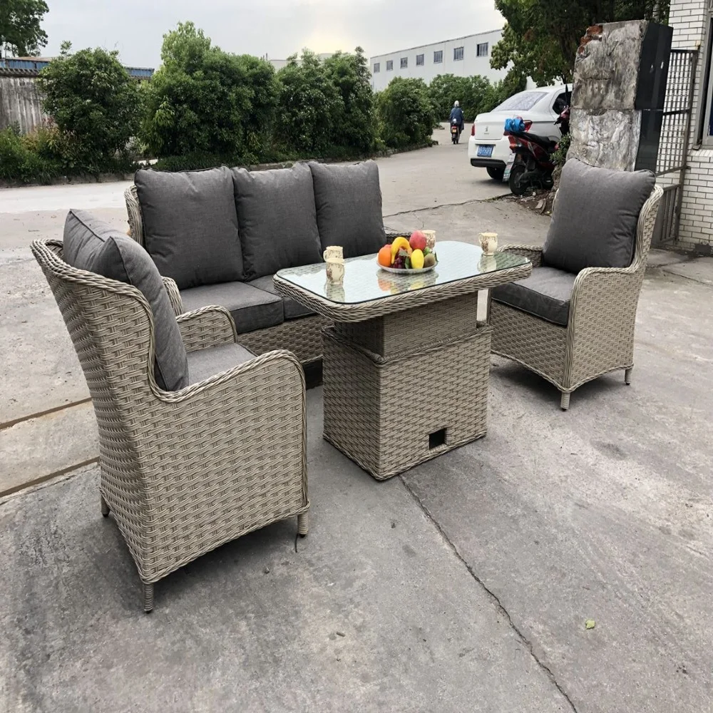 Audu Rattan Wicker Furniture,Resin Wicker Outdoor Furniture