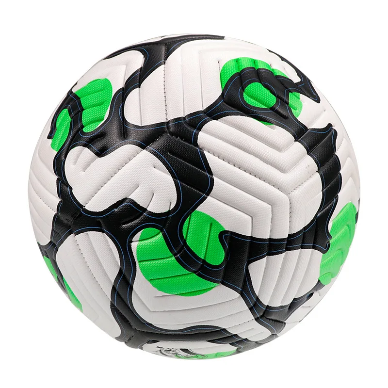 promotional custom logo leather footballs size 5 soccer balls wholesale