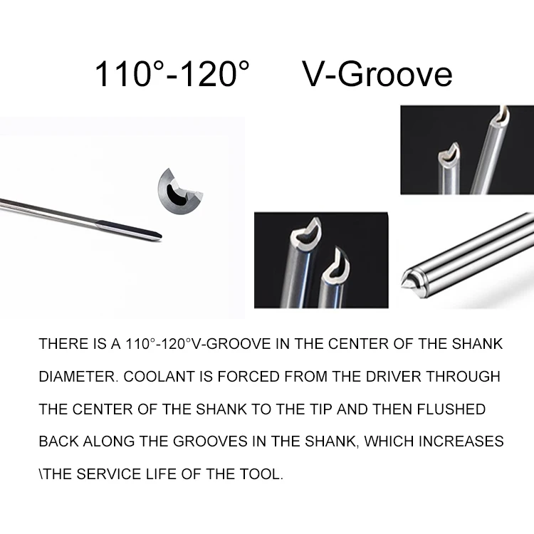 Indexable Integral Insert High Quality Tungsten Carbide Gun Dril For CNC Machine Tool Deep Hole Drilling Single Lip Drills