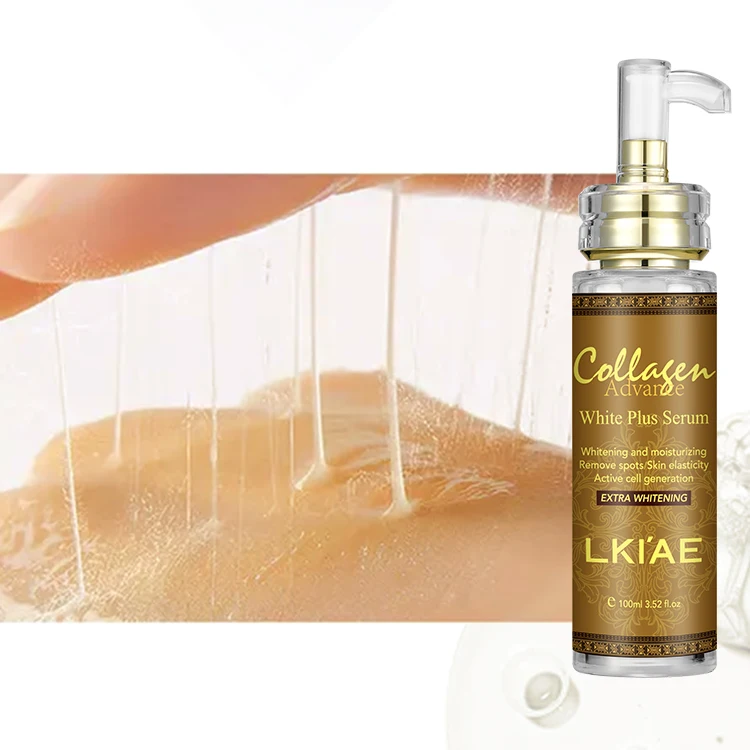 100mL OEM Beauty Whitening Essential Serum Hyaluronic Acid Collagen Face Oil for Adult