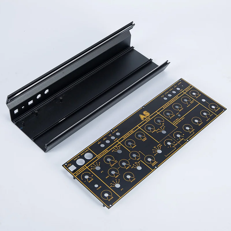 Wholesale power amplifier panel amplifier aluminum heatsink chassis support custom aluminum amplifier housing