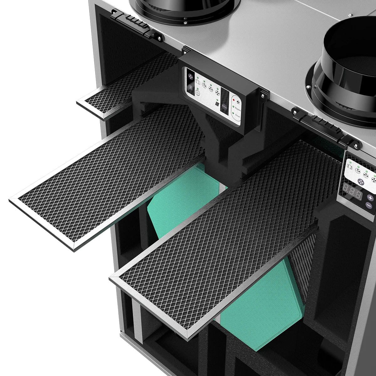 ErP 2018 Supply Ventilation Heating Forced Ventilation Fresh Air Clean Air System for Big House