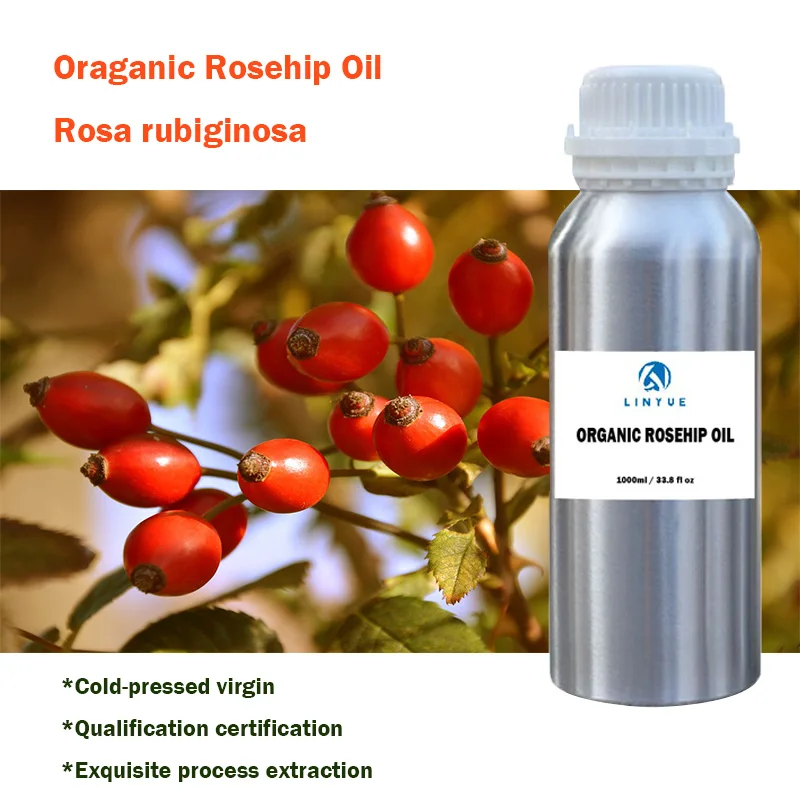 Organic Rosehip oil Essential oil base cold pressed virgin 5ml 10ml 30ml 100ml 1000ml can be available natural oil