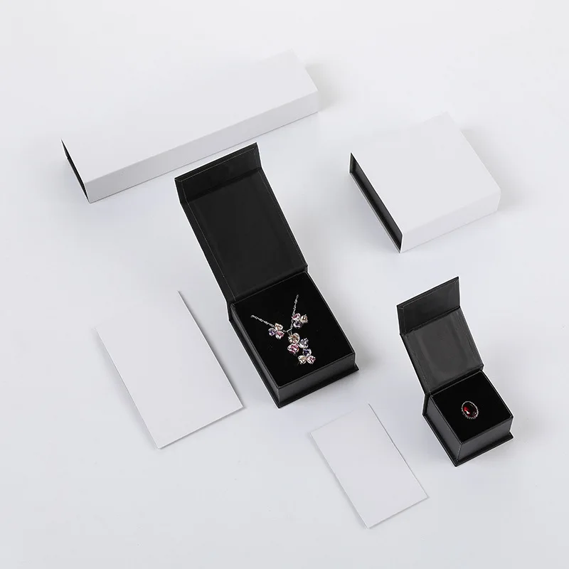 Cheap Wholesale Custom Fashion necklace jewelry packaging box jewelry box  custom logo jewelry sets boxes