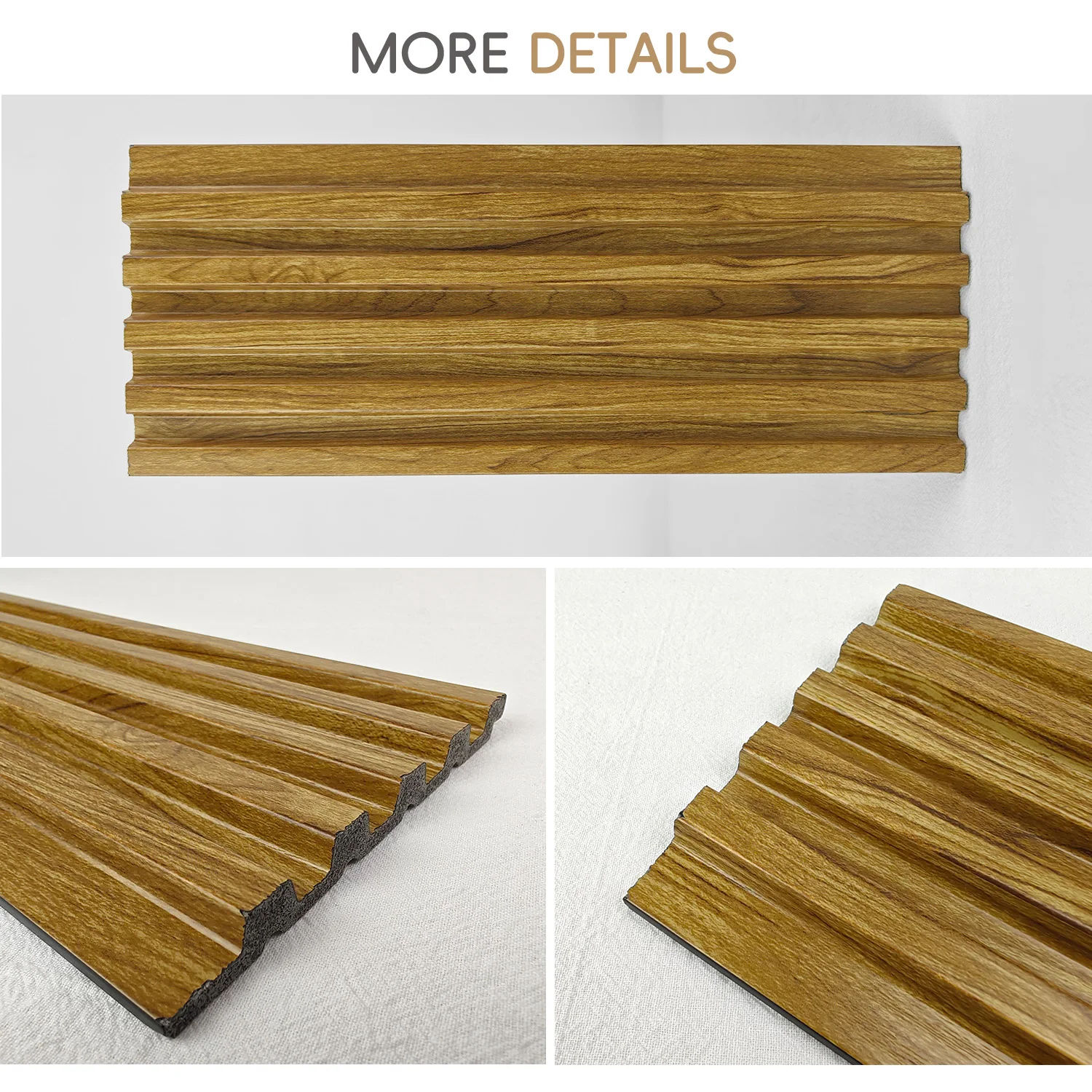 Auuan  Waterproof PS wall cladding pvc panel For Interior Decoration