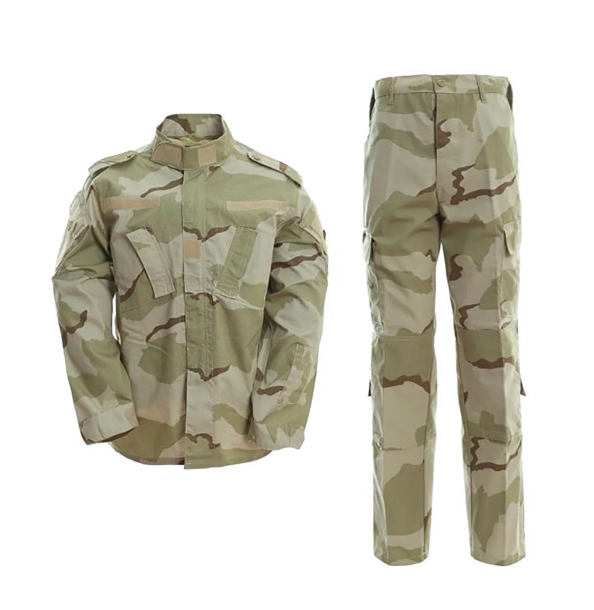 Tri-color Desert Camouflage Uniform