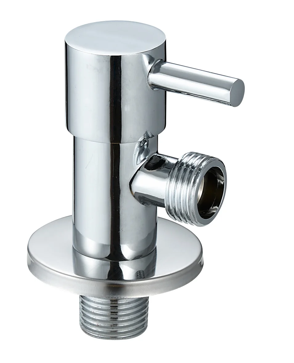 stainless steel water angle stop valve faucet accessories