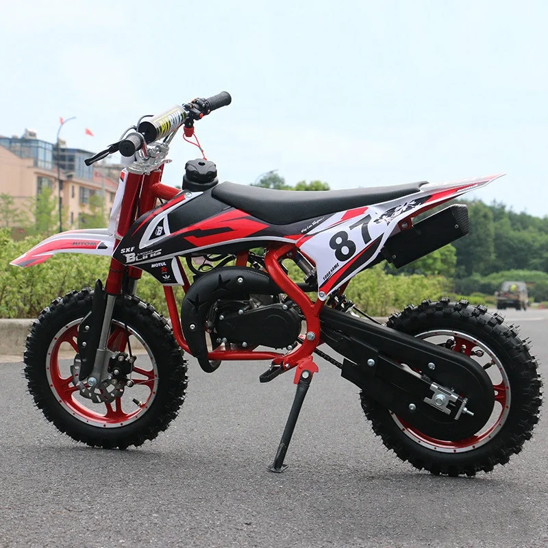  49cc 50cc 2-тактный газа моторизованный мини Байк внедорожных