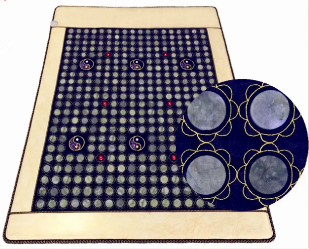 
jade and amephyst electric heating massage mattress 