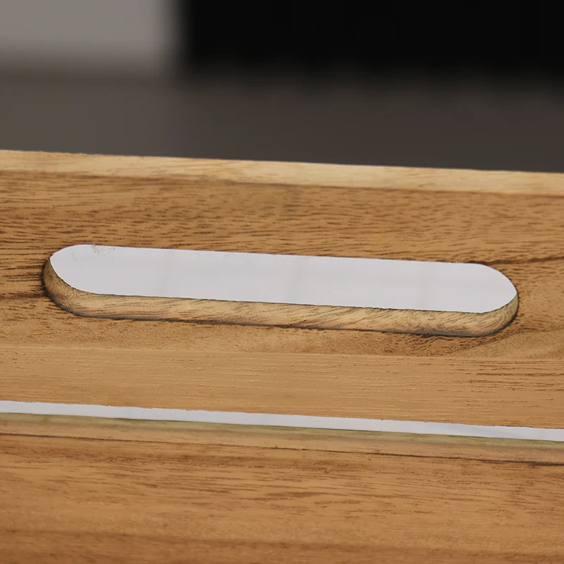 Home Decor Handmade 3 pcs Stackable Vegetable Fruit Open No Lid Organizer Paulownia Wooden Storage Crate Box