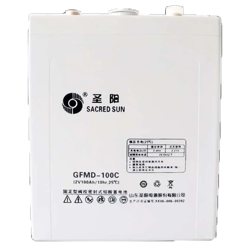 Sacred Sun Battery 2V GFMD-100C  AH Computer Room UPS EPS DC Screen Communication Energy Storage Endurance GFMD-100C