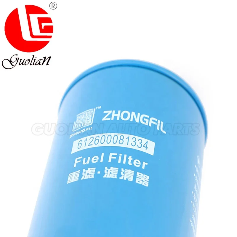 
China Truck Fuel Filter CX0815 WeiChai WD615 engine spare parts oil filter 612600081334 
