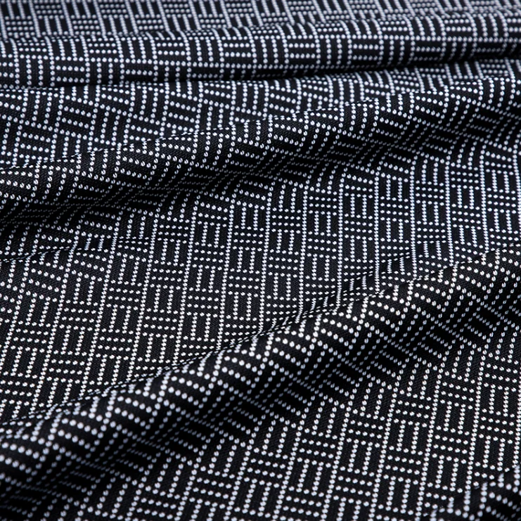 210gsm weight mattress fabric knitted fast delivery Low MOQ Anran Textile high-quality mattress ticking mesh lining fabric