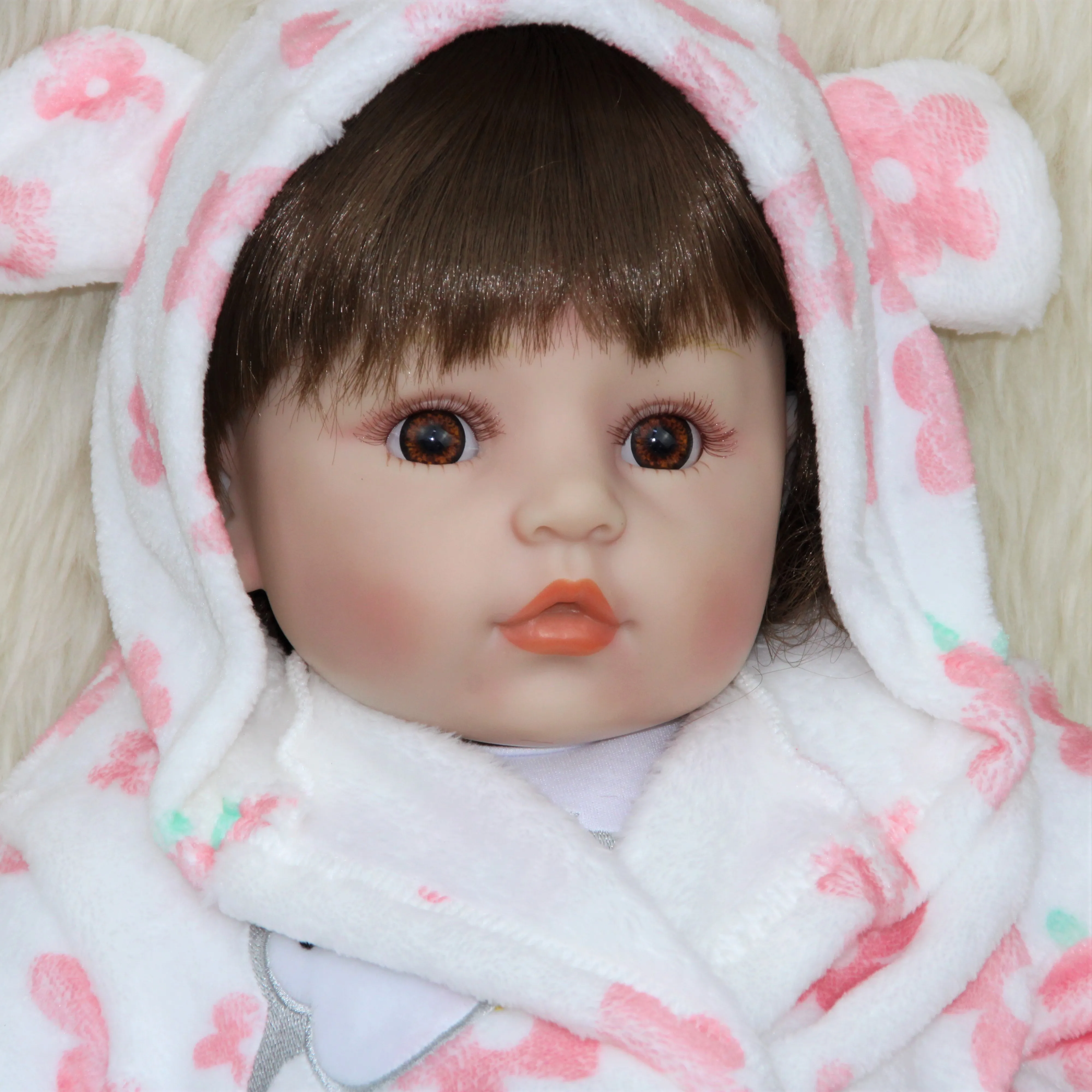 55cm Reborn Baby Dolls Silicone Cute Soft Babies Doll For Girls Princess Kid Fashion Bebe Reborn Dolls
