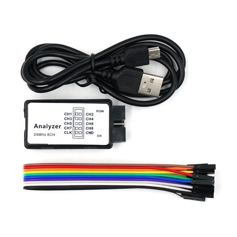 USB логический анализатор 24 МГц 8 каналов м/секунды отладчик для ARM FPGA Logic