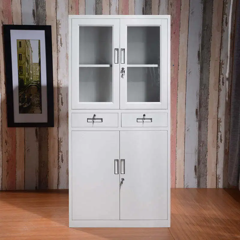 Factory Supply Executive Metal Office Cabinet 2 Door Steel Filing Cabinet Metal Filing Cabinet