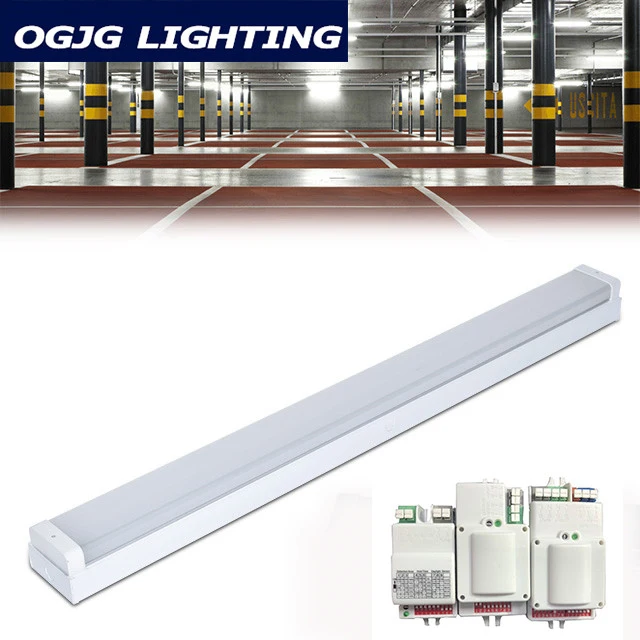 0-10V dimming motion sensor LED linear fixture stairwell office led tube light