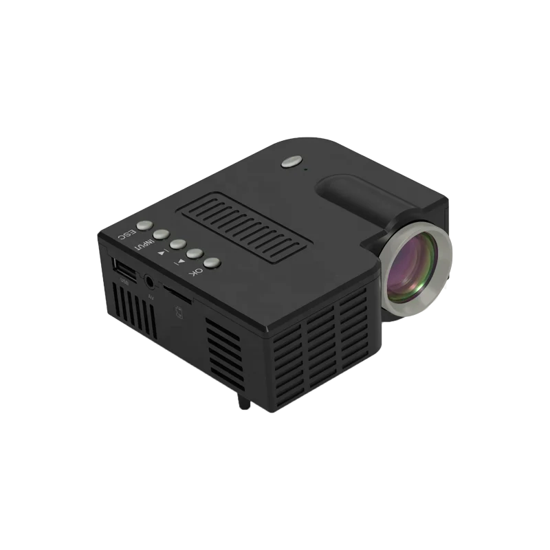 
2021 UNIC UC28CH LCD mini Portable Projector cheapest Pico Projectors for Kids Home Education & Gift Support 1080P HD projector 