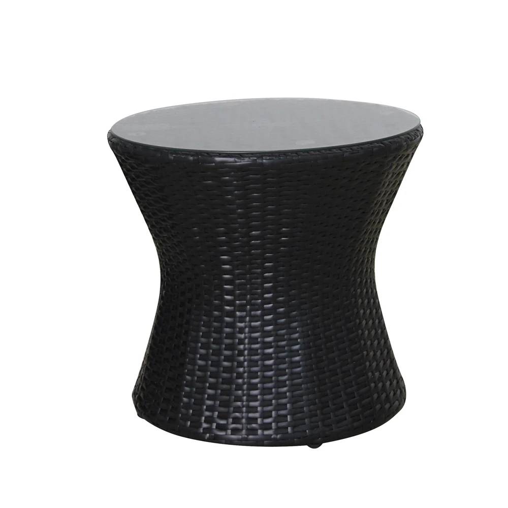 
3pcs Bottle Chair set for small balcony outdoor table chair set rattan furniture space saving furniture 