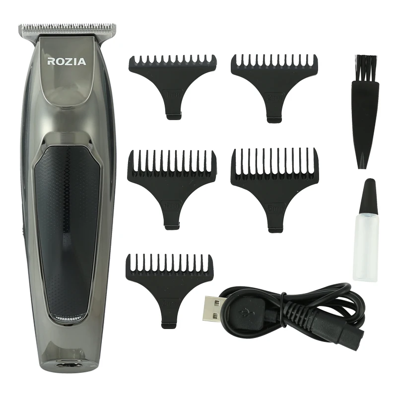 Rozia Electric Hair Clipper five plug two speed  cordless hair trimmer & clipper  hair cutting trimmer