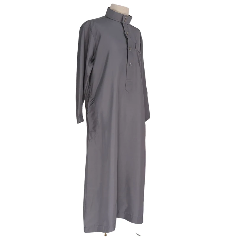 Latest traditional muslim clothing  muslim prayer clothing muslim abaya islamic thobe for children with 6 colors