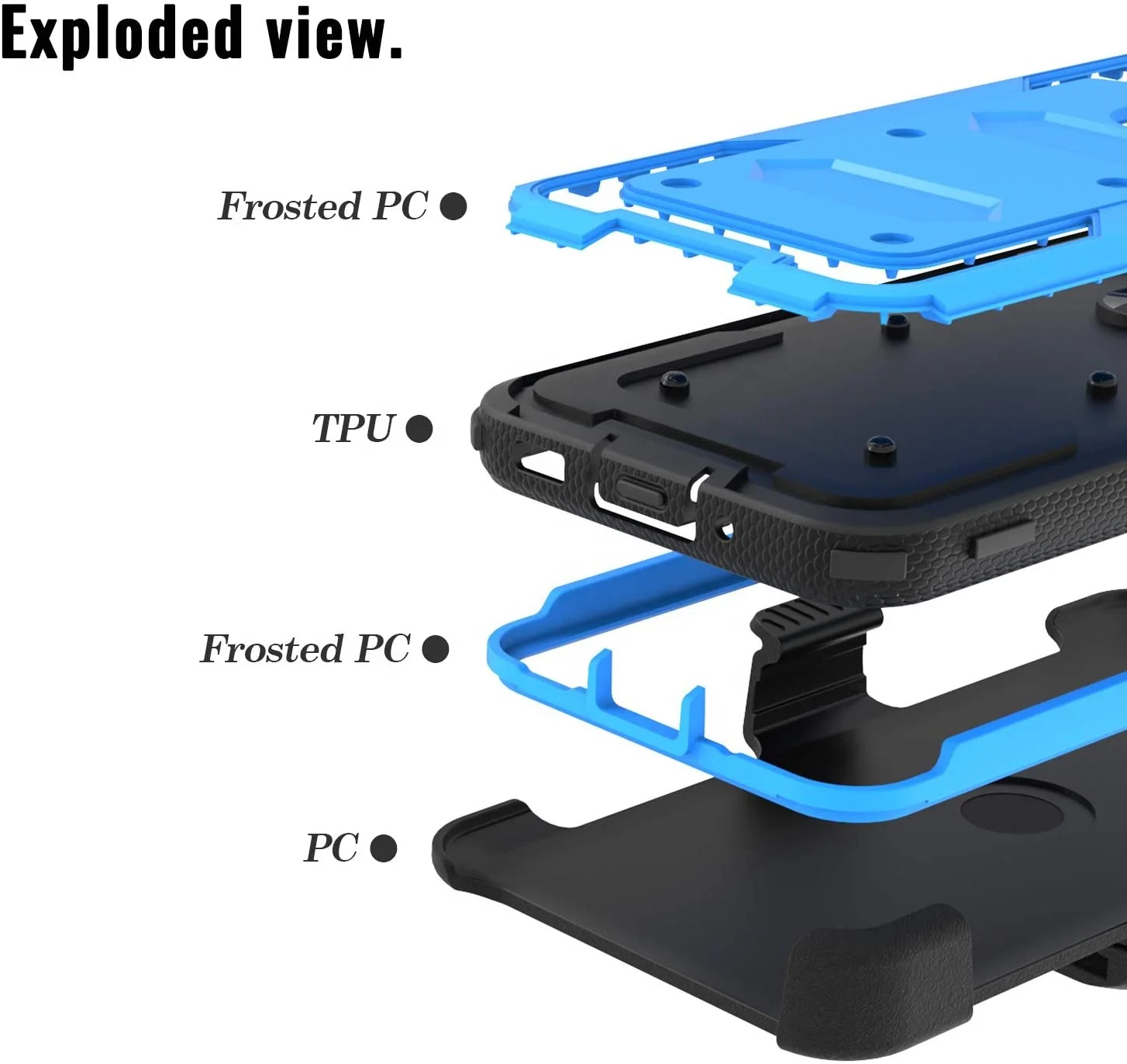 AOYIYA Hot Selling Customizable Anti-fall 3 In 1 Waterproof Shockproof Mobile Phone Case For Samsung