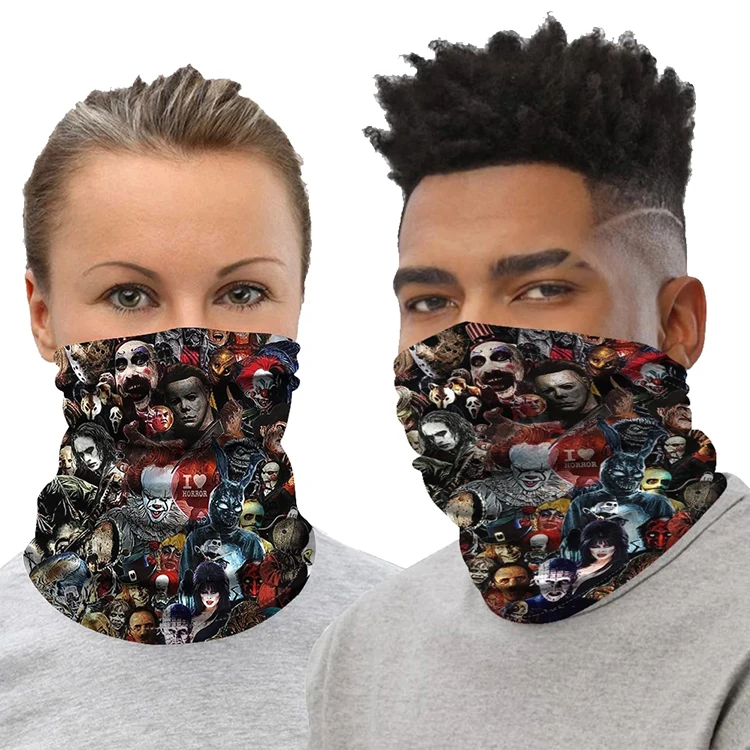 Four Colleges Golden Lion Badger Eagle Snake Bike Riding Scarf Variety Magic Headband Mesh Bandana