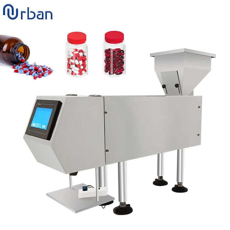 Electronic high speed capsule counting machine tabletop tablet capsule counter