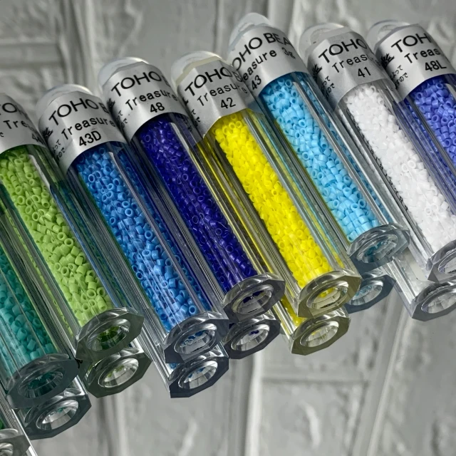 High Quality Japanese Ecofriendly Various Colors Woven Glass Seed Beads