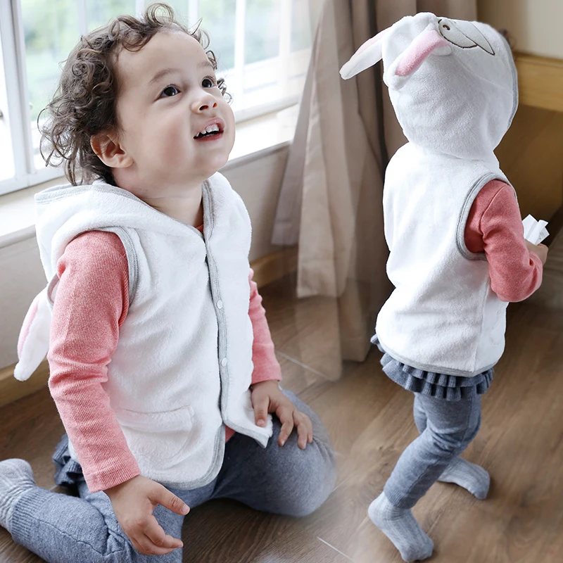
Winter Baby Clothes Wholesale Custom Design Baby Vest With Hood 