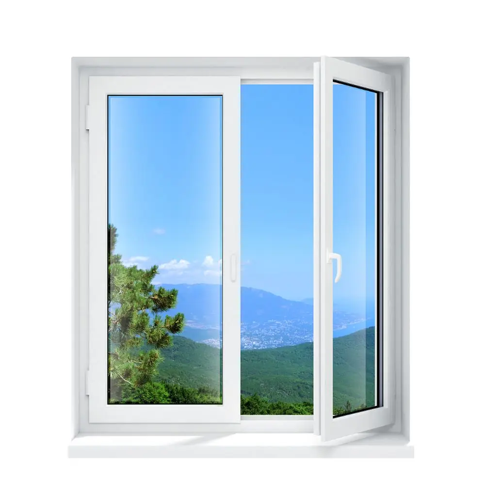 Custom Made Upvc Window Channel Home Upvc Hinge Window Popular Styleupvc Mosquito Net Window