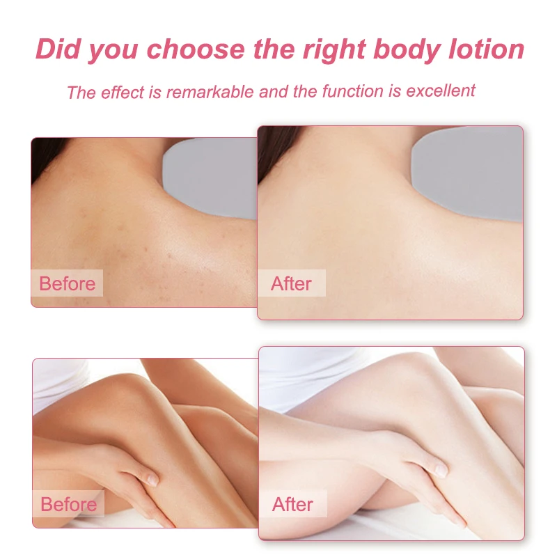 Hot selling customized  moisturizing vitamin korean body cream container Petroleum jelly body lotion female body lotion