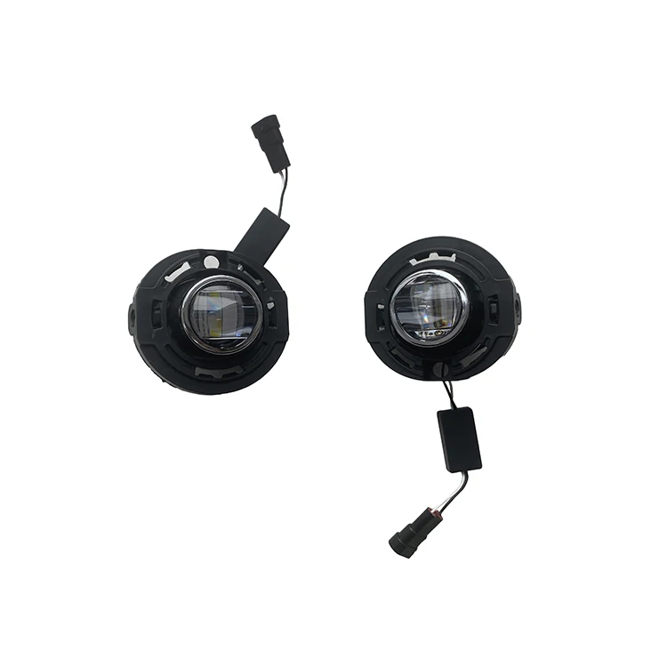 Car Bumper Body Accessories SRT Style ABS Glass Material Fog Lamp For Dodge Charger 2015+