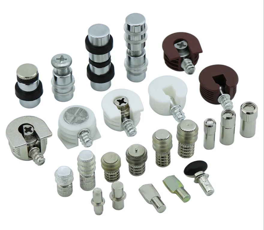 High-quality steel movable shelf support pellets partitions nails wardrobe wood board