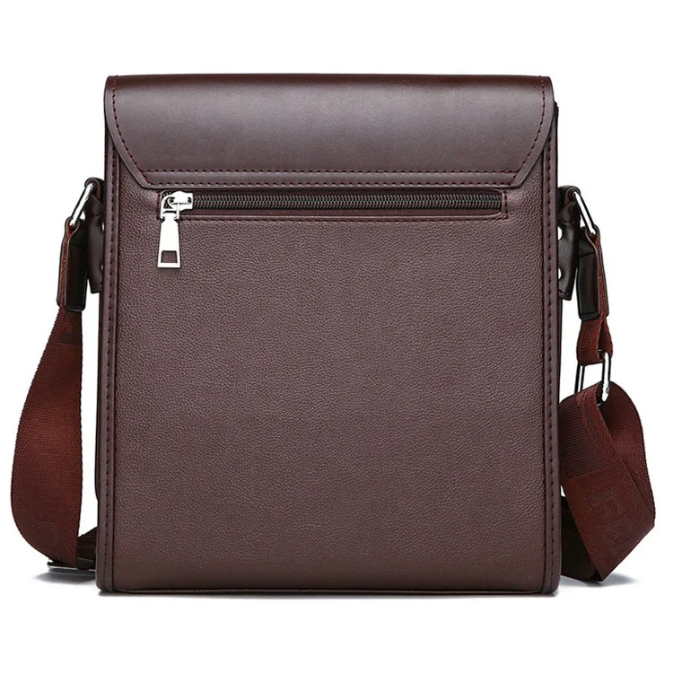 2021 Waterproof Luxury Soft Leather Custom Shoulder Messenger Bag for Men