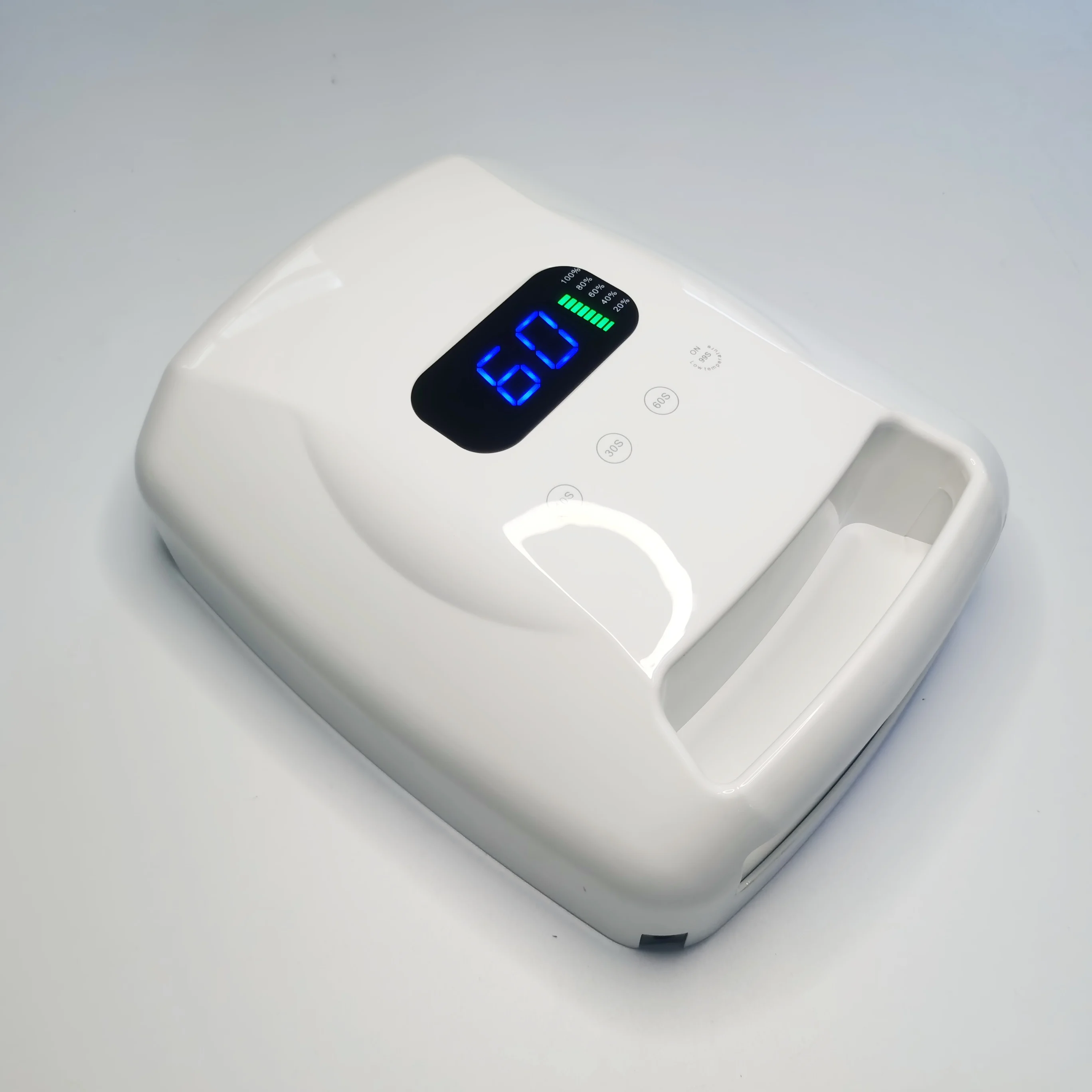 Private Label Built-in Battery Wireless 96W Gel Nail Polish Cordless UV LED Nail Lamp