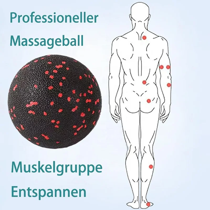 New Chooyou Custom Logo Foam Recyclable Peanut style Home Gym Equipment Double Therapy Massager Epp Material Yoga Massage Ball