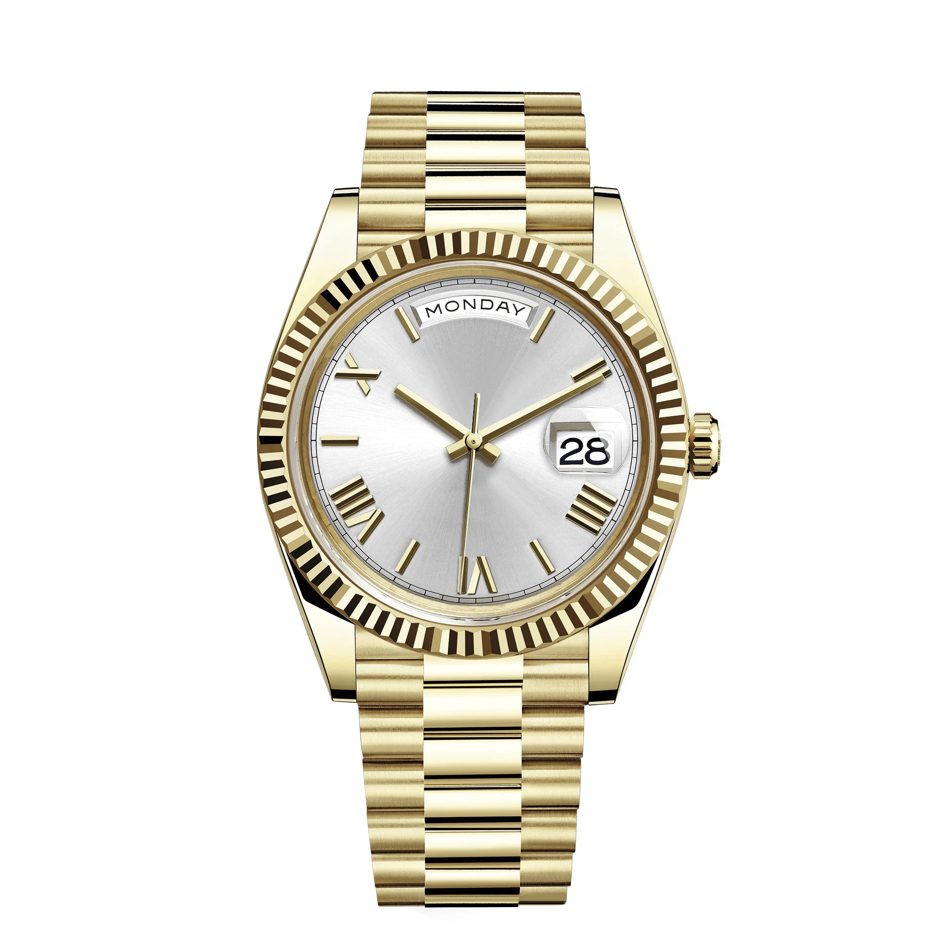 Fashion Factory Wholesale Man Watch with Double Complete Calendar Week Display Men Quartz Watches 3ATM Waterproof Wristwatches