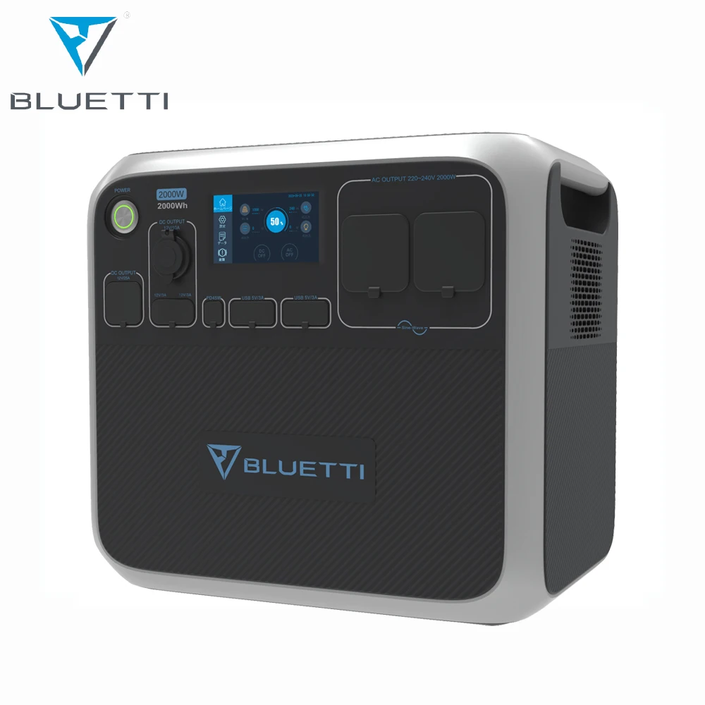 Bluetti AC200P 2000W  Emerg EncyPowerful Portable Power Station for Sump Pump Electric Tools