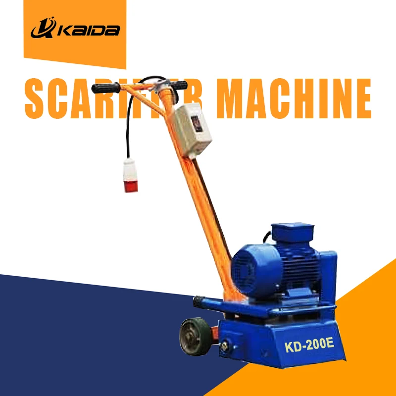 KAIDA Electric wood floor removing heating scarifier milling machine for sale