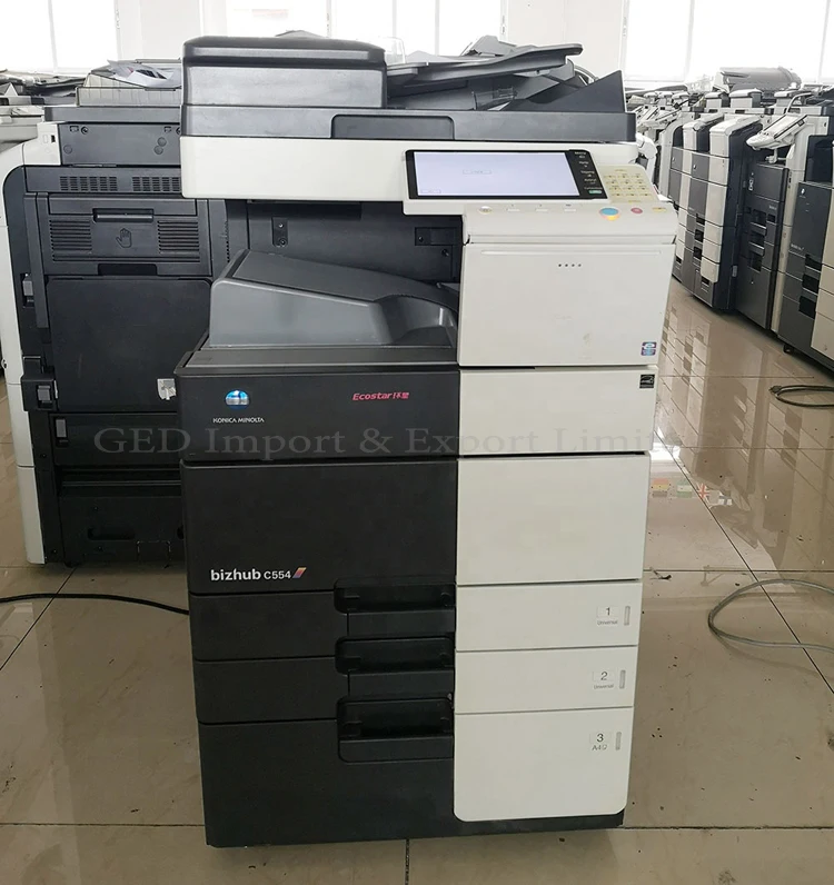 Высококачественная копировальная машина Guangzhou Konica Minolta Bizhub C454 C454e цветная принтер