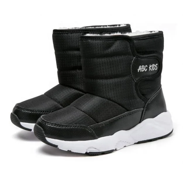 
Fashion Cute TPR Sole Shoes Outdoor Winter Boots For Kids Girl 