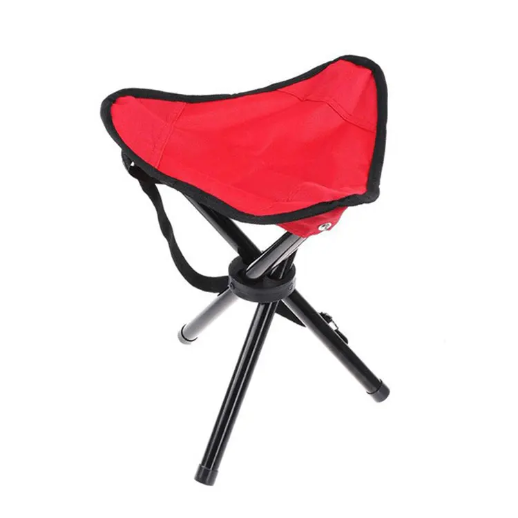 Wholesale Camping Folding Mini Fishing Stool Outdoor Lightweight Fishing Three-legged Stool